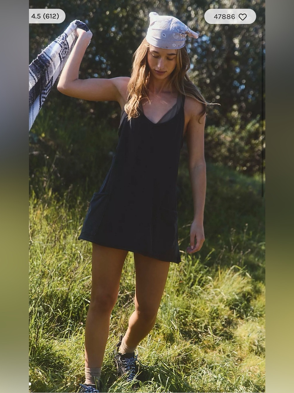 Free People Hot Shot Mini Dress
Size Medium